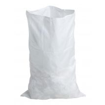 Sac À Gravats Tissé Blanc 50 Litres