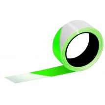 Ruban Vert/blanc L.100 M X L.50 Mm Rubaplast - Taliaplast