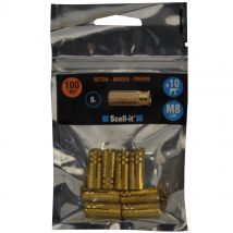 Chevilles Laiton 8 X 30 8 Pcs