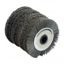 Brosse Abrasive Nylon Décrassage Nettoyage Bois Pierre Métal Diam.120 X 100 Mm Pour Rénovateur Ponceur Rex120c Rex-h-200 - 110886 Fartools - Tecnomat