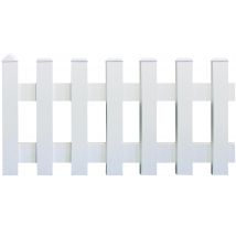 Lisse Pvc Horizontale Blanc Avec Clé L.2400 X L.120 X Ep.30 Mm