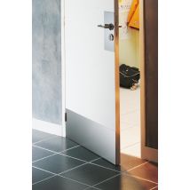 Plaque Proprète Rectangle L.400 X L.200 Mm Ad Sat Argent - Vachette