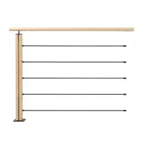 Pack Garde-corps Graphit 1m