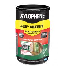 Traitement Bois Multi-usages Intérieur / Extérieur 5 L + 20% - Xylophene