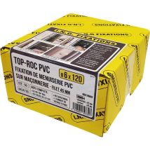 Vis Top Roc Pour Pvc 6 X 120 Mm X 50 - Ing Fixations