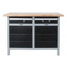 Établi D'Atelier Wss 600 L.113 X L.65 X H.80 Cm - Wolfcraft