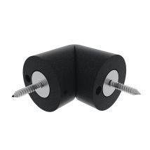 Articulation Alu Kit Main Courante Noir