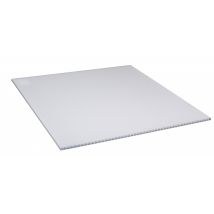 Plaque Polycarbonate Opale Ep. 16 Mm L.300 X L.98 Cm