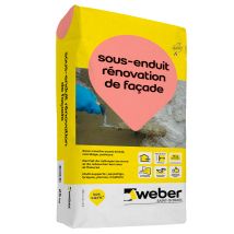 Sous Enduit Façade Rénovation 25 Kg - Weber