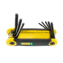 Jeu De 8 Clés Torx Sur Monture - Stanley