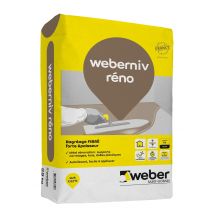 Ragréage Fibré P3 Intérieur 25 Kg - Weberniv Reno Weber