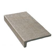 Margelle De Piscine Effet Pierre Avec Retombée L.15 X L.30 Cm - Eterna Gris
