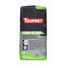 Enduit Spécifique Murs Humides En Poudre Intérieur & Extérieur 6 Kg - Humi-block Toupret