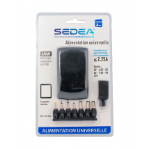 Alimentation Universelle 2.25a+adaptateu