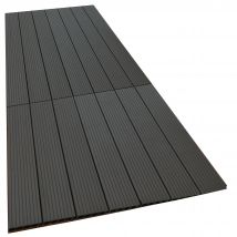 Lame De Terrasse Composite Noire 21 X 138 Mm Long. 2,4 M