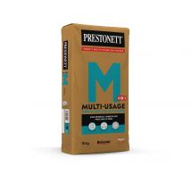 Enduit Multi-usages En Poudre Intérieur 15 Kg - M 4en1 Prestonett