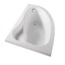 Baignoire D'Angle Version Gauche Blanche L.150 X L.100 Cm Florida - Valentin