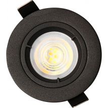 Spot Encastrable Noir 400lm Lot De 3 Jade - Arlux - Bricoman