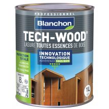 Lasure Bois Extérieurs Verticaux Incolore 1 L Tech-wood - Blanchon