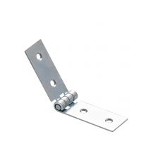 Charnière Large Acier Zingué L.22 X H.100 Mm - Hettich