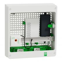 Coffret De Communication 18m 2r - Grade 3 Tv - 8xrj45 Cat6a - Resi9 Connect - Schneider Electric