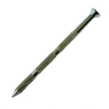 Pointe Béton Striée Électrozingué Diam. 3,5 X 70 Mm Boîte De 1kg