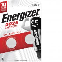 2 Piles Lithium Cr2025 - Energizer