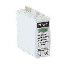 Cartouche De Rechange Pour Parafoudre Bipolaire Debrochable 40ka Zeiger