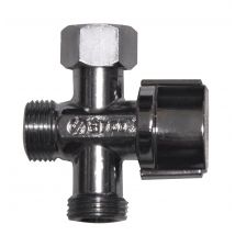 Robinet D'Arrêt Droit 3 Voies - Bricoman