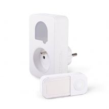 Carillon Sans Fil Et Sans Pile Avec Prise Intégrée Sone + - Scs Sentinel - Bricoman