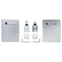 Plaques De Fixation Pour Miroir Lot De 2