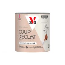 Peinture Intérieure Multi-support Acrylique Mat Poudré Blanc Cocon 0,5 L Coup D'Éclat - V33