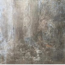 Carrelage Sol Intérieur Effet Métal L.45x L.45cm - Contrast Metal