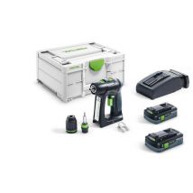 Perceuse Visseuse Sans Fil C 18 Hpc 4,0 I-plus - Festool - Bricoman