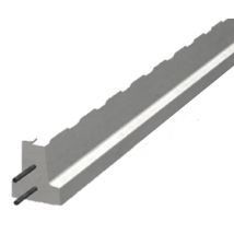 Poutrelle Beton 2 Fers Diam 5.20 Lg 2m