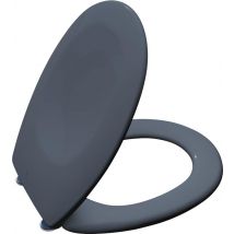 Abattant Wc Gris Anthracite Bolero - Dubourgel