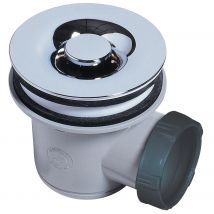 Bonde De Douche Tourbillon Ø 60 Mm Sortie Horizontale Grille Abs Ø 85 Mm Wirquin Pro - Bricoman