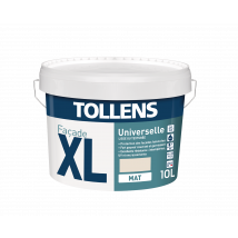 Peinture Façade Acrylique Universelle D2 D3 Mat Velouté Ton Pierre 10 L - Tollen Xl