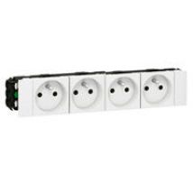 4 Prises De Courant 2p+t Mosaic - Legrand