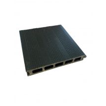 Lame De Terrasse Pvc/chanvre Anthracite 22 X 150 Mm Long. 4 M
