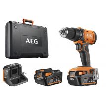 Perceuse Visseuse À Percussion Sans Fil 18v 4ah+ Coffret - Aeg