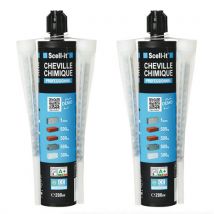 Cartouches De Scellement Chimique 280ml Lot De 2 - Scell It - Bricoman