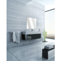 Miroir Rectangulaire Bords Polis 70 X 80 Cm Tempo