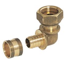 Raccord Coude Femelle F.15x21(1/2'') Per À Glissement Diam.12 Mm - Comap - Bricoman