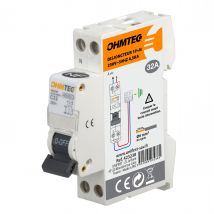 Disjoncteur 32a P+n 230v 4.5ka Courbe C A Vis 423238 Ohmtec