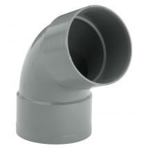 Coude Pvc Mâle/femelle Diam.125 Mm, 67°30 - Bricoman