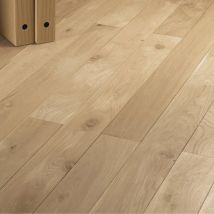 Parquet Bois Massif Chêne Naturel Larg.7 Cm