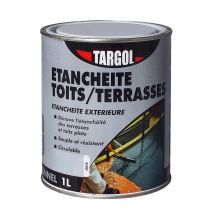 Etanchéité Toiture Et Terrasse Noir 1 L - Targol