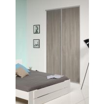 Pack Pte De Placard 2500x1200 Gris Silex