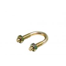 2 Brides De Fixation Tube+ Ecrou